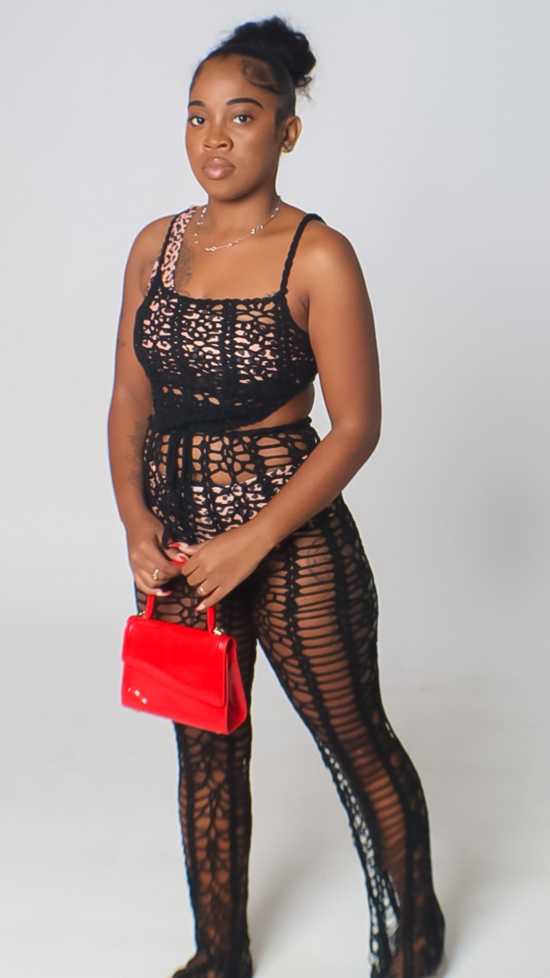 Reese Netted Jumpsuit
