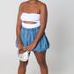 JNae Denim Bubble Skirt